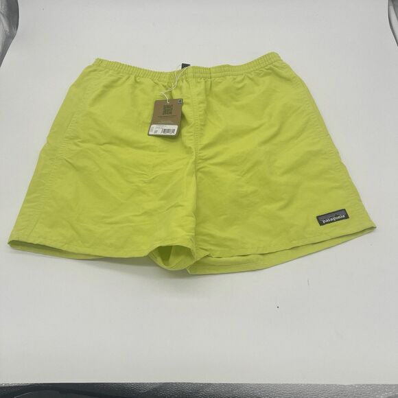 Patagonia Men’s 5” Baggies Shorts Phosphorus Green New With Tags Size XXL - Picture 1 of 4